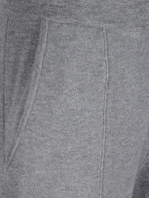 Max Mara centre-seam knitted trousers - Grey