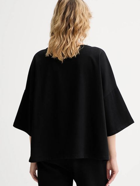 MUUV. t-shirt bawełniany MUUV. x Answear damski kolor czarny