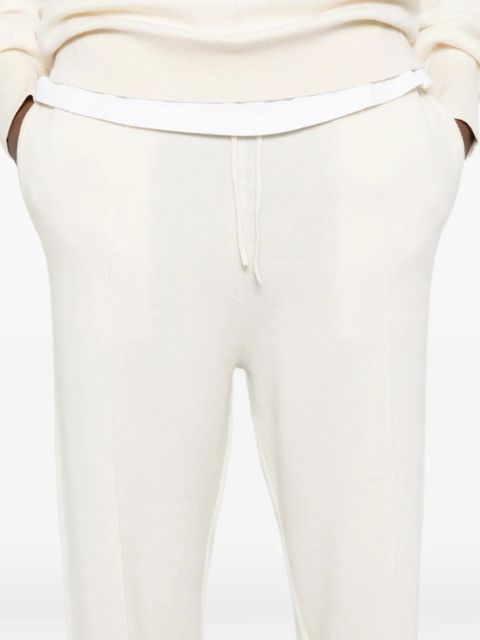 TOTEME drawstring track pants - Neutrals