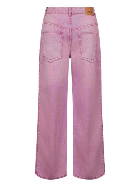 ISABEL MARANT pleat-front jeans - Pink - zdjęcie produktu nr 2