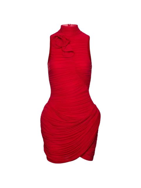 Magda Butrym flower draped mini dress - Red - zdjęcie produktu nr 1