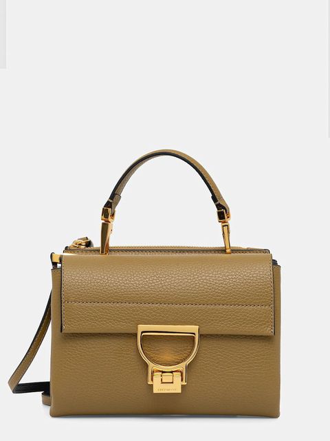 Coccinelle torebka skórzana kolor zielony E1 MD5 55 B7 01 - zdjęcie produktu nr 1