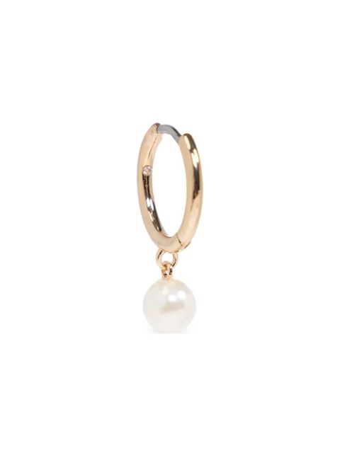 Tory Burch faux-pearl-pendant drop earrings - Gold