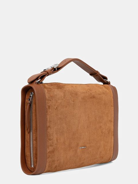 Coccinelle torebka skórzana ELINOR kolor brązowy E1.TL6.12.02.01 - zdjęcie produktu nr 2