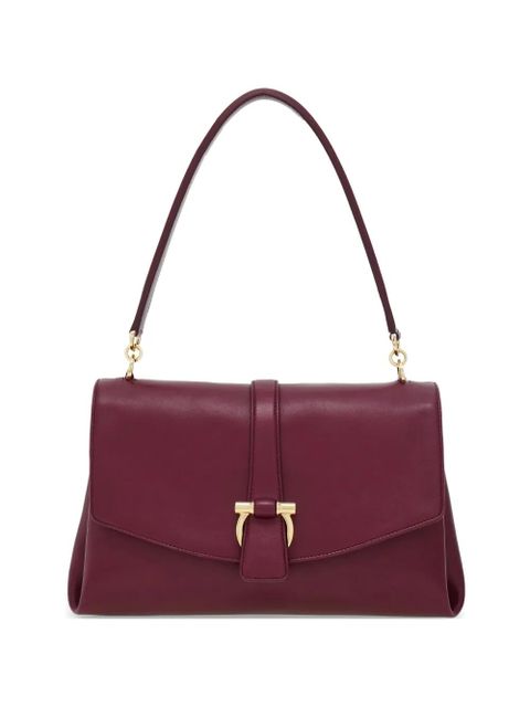 Ferragamo small front-flap sholder bag - Red - zdjęcie produktu nr 1