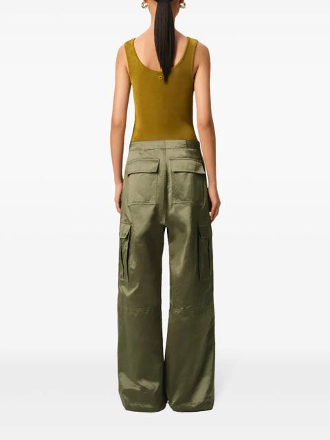 AMI Paris zipped cargo pants - Green - zdjęcie produktu nr 2