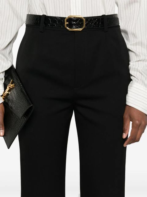 Saint Laurent flared trousers - Black