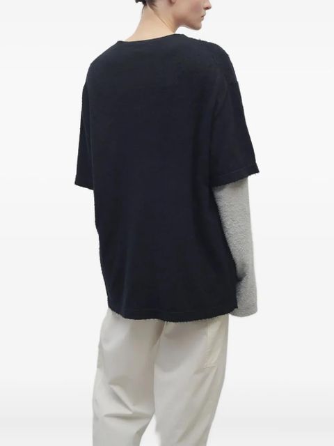 The Row cotton T-shirt - Black