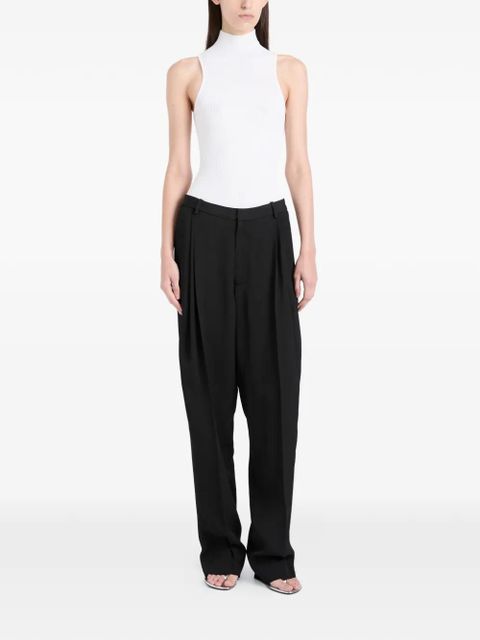 Proenza Schouler Clementina pleated trousers - Black - zdjęcie produktu nr 2