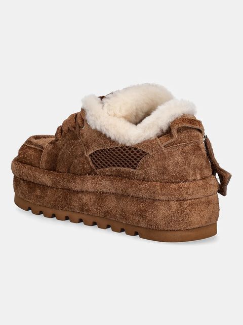 Naked Wolfe sneakersy zamszowe Beau kolor brązowy Beau Tan Suede