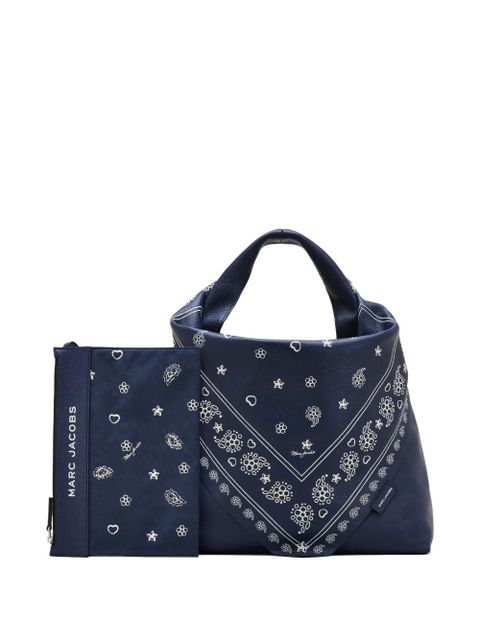 Marc Jacobs Sack bandana leather bag - Blue