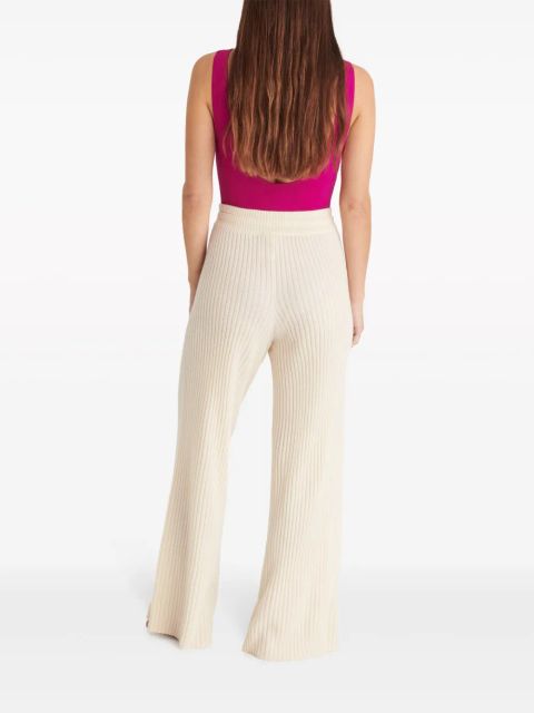 ERES Rieur ribbed-knit trousers - White