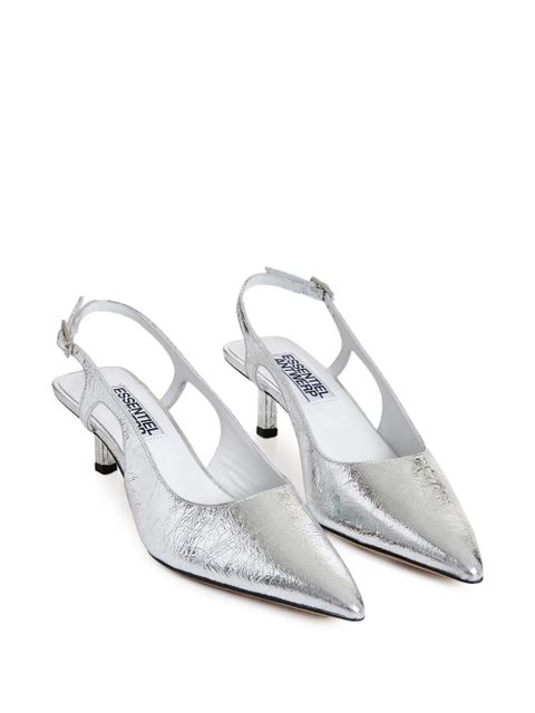 Essentiel Antwerp Jilver heeled pumps - Silver - zdjęcie produktu nr 2