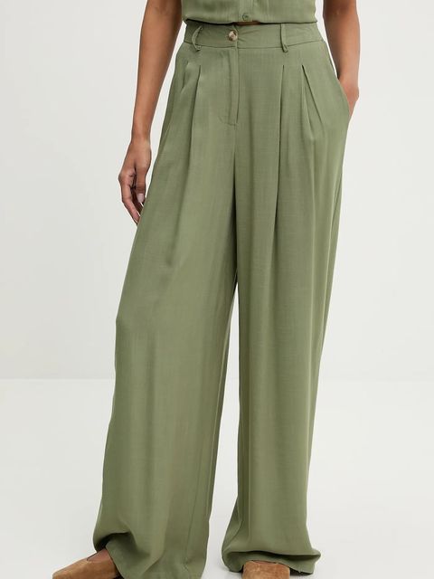 Answear.LAB komplet damski kolor zielony