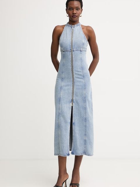 Armani Exchange sukienka jeansowa - zdjęcie produktu nr 1