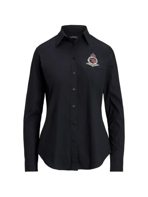 Lauren Ralph Lauren button embellished shirt - Black - zdjęcie produktu nr 1
