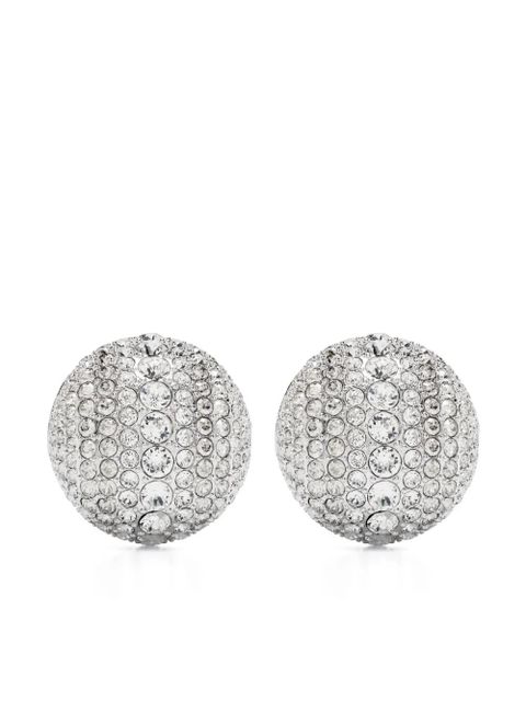 Swarovski Sublima clip-on earrings - Silver - zdjęcie produktu nr 1