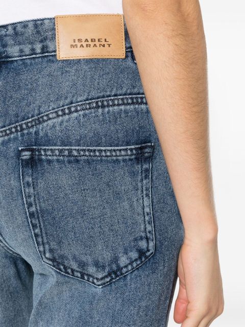 ISABEL MARANT Belvira high-rise bootcut jeans - Blue
