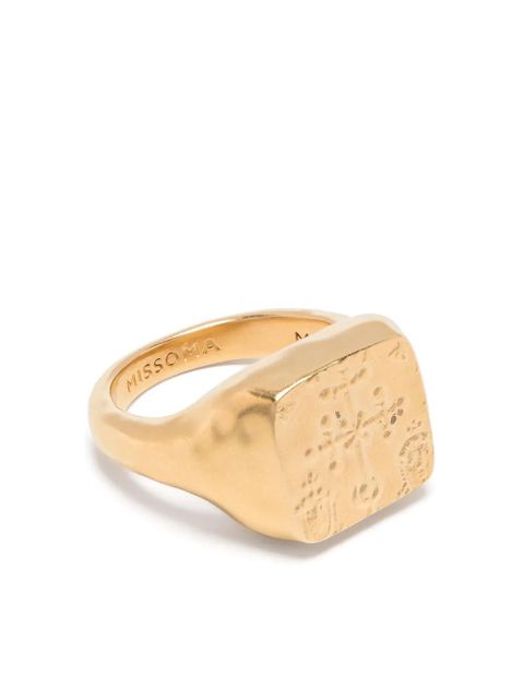 Missoma Lucy Williams Byzantine-coin ring - Gold - zdjęcie produktu nr 1