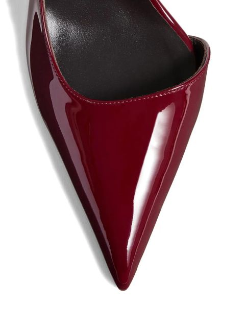 KHAITE 85mm Jett D'Orsay heeled pumps - Red - zdjęcie produktu nr 2