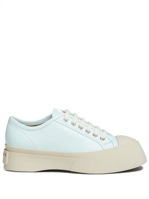 Marni Pablo leather flatform sneakers - Blue - zdjęcie produktu nr 1