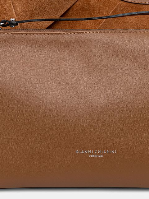 Gianni Chiarini torebka zamszowa DUA