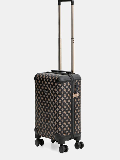 Guess walizka kolor brązowy TWHP74 52983