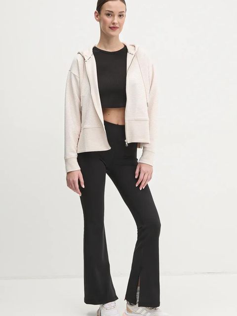 Dkny spodnie dresowe kolor czarny gładkie DP4P3387 - zdjęcie produktu nr 2