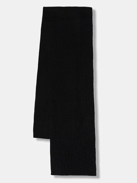 Sisley szalik kolor czarny gładki 122HSU00E - zdjęcie produktu nr 1