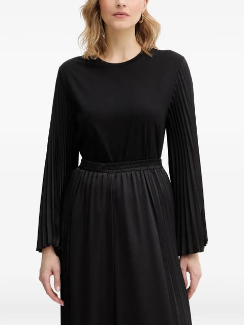 TWINSET pleated-sleeve blouse - Black - zdjęcie produktu nr 1