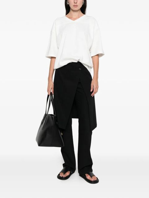 St. Agni Match Tee V-neck short-sleeve T-shirt - White - zdjęcie produktu nr 2