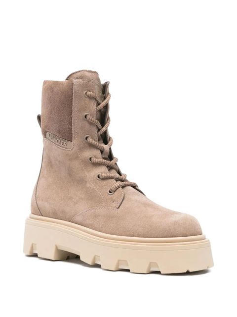 Moncler Aurea boots - Neutrals