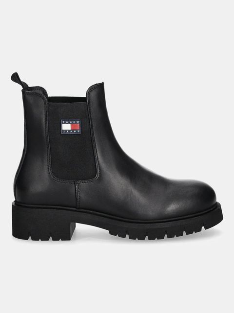 Tommy Jeans sztyblety TJW CHELSEA LEATHER BOOT - zdjęcie produktu nr 1