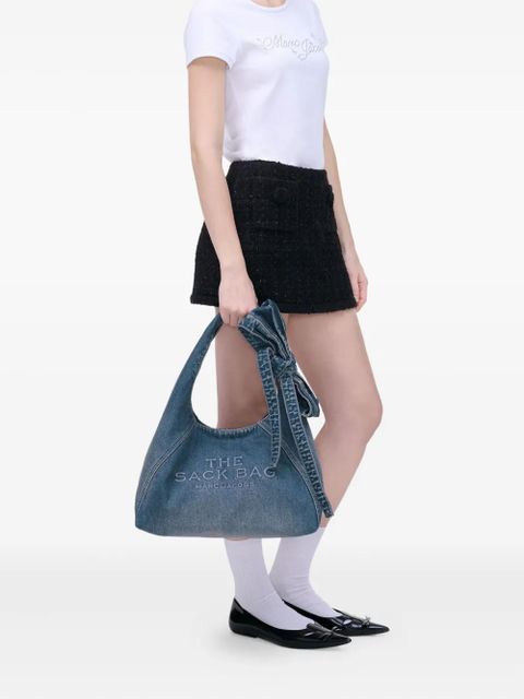 Marc Jacobs The Bow Denim Sack bag - Blue - zdjęcie produktu nr 2