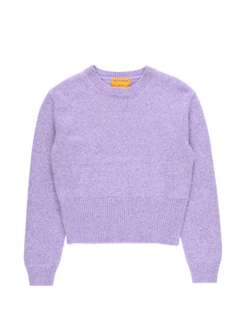 Guest In Residence crew knitwear - Purple - zdjęcie produktu nr 1