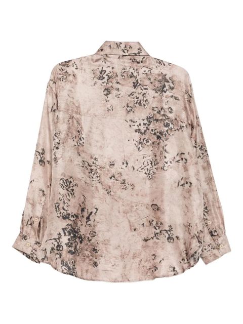 Alysi floral-print shirt - Neutrals