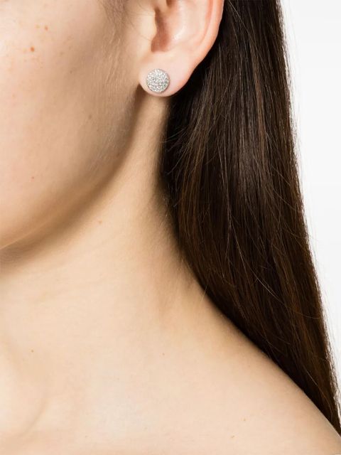 Swarovski Sublima earrings and necklace set - Silver - zdjęcie produktu nr 2