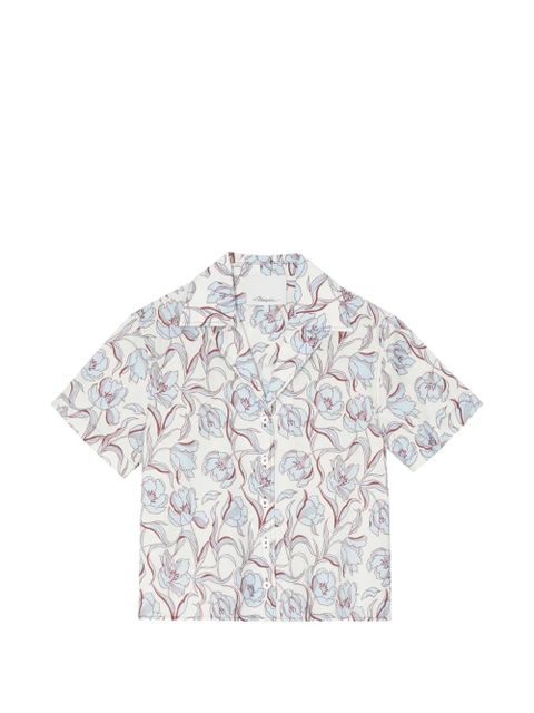 3.1 Phillip Lim floral buttoned shirt - Neutrals - zdjęcie produktu nr 1