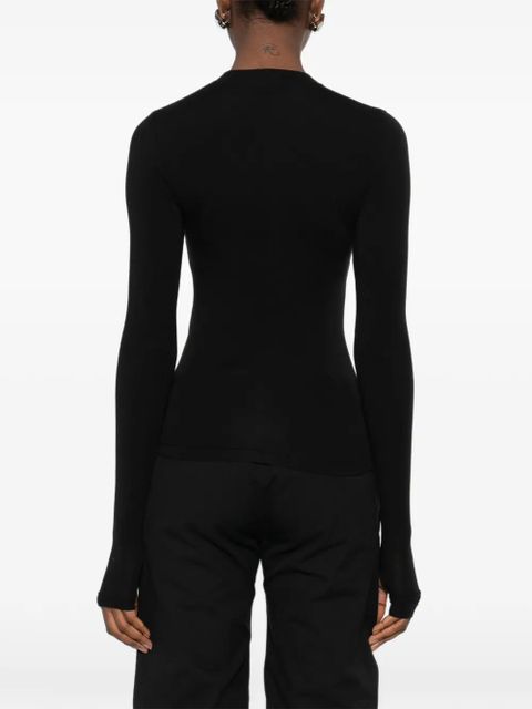 Balenciaga logo top - Black