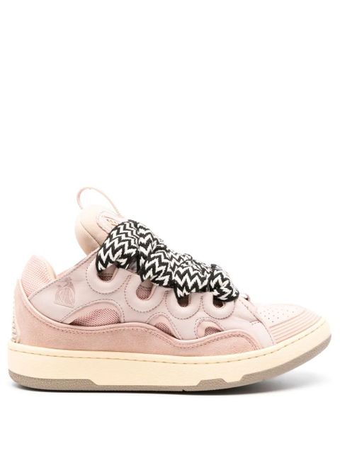 Lanvin Curb lace-up sneakers - Pink - zdjęcie produktu nr 1