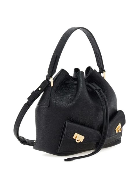 Ferragamo mini Hug bucket bag - Black - zdjęcie produktu nr 2