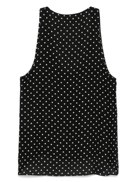 WARDROBE.NYC silk tank top - Black - zdjęcie produktu nr 2