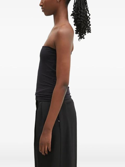 Sportmax strapless tube top - Black