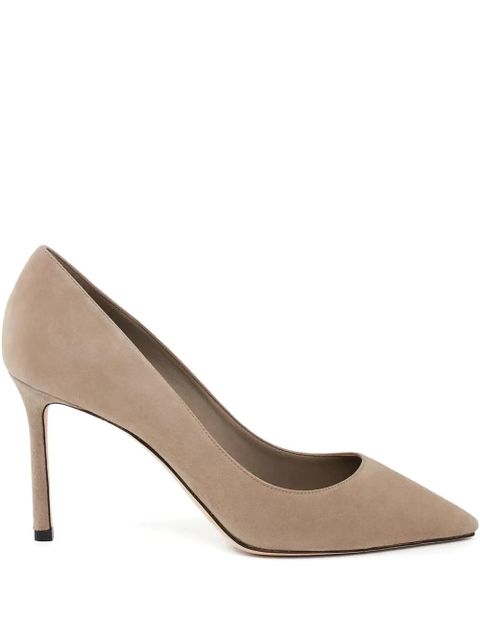 Jimmy Choo 85mm Romy pointed pumps - Brown - zdjęcie produktu nr 1