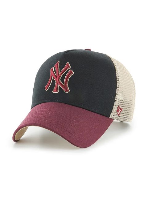 47 brand czapka z daszkiem MLB New York Yankees kolor czarny B-BPTOM17CNP-BKB - zdjęcie produktu nr 1