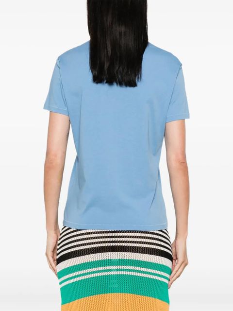 Marni flower-print T-shirt - Blue