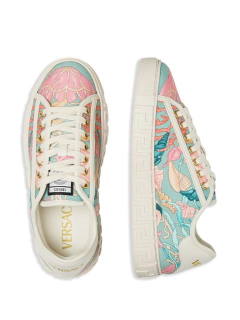 Versace Underwater Barocco Greca sneakers - Green