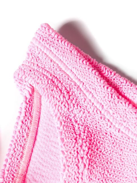 Hunza G Bonnie shirred bikini - Pink