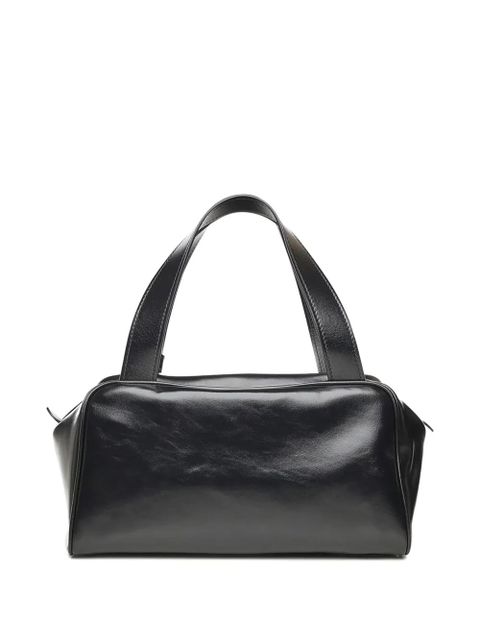 Miu Miu logo-patch handbag - Black