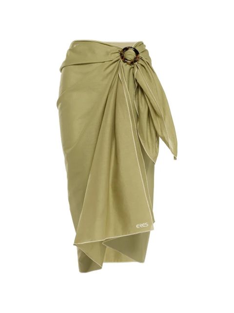 ERES cabine ring-detail sarong - Green - zdjęcie produktu nr 1